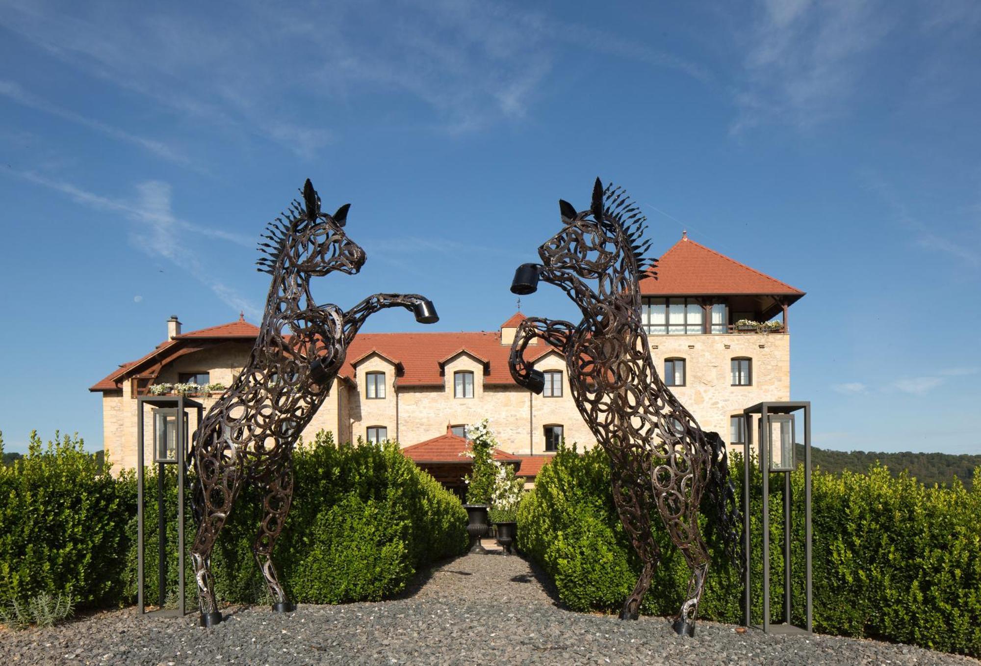 Domaine De La Klauss & Spa, Restaurant Gastronomique Le K Montenach Eksteriør bilde